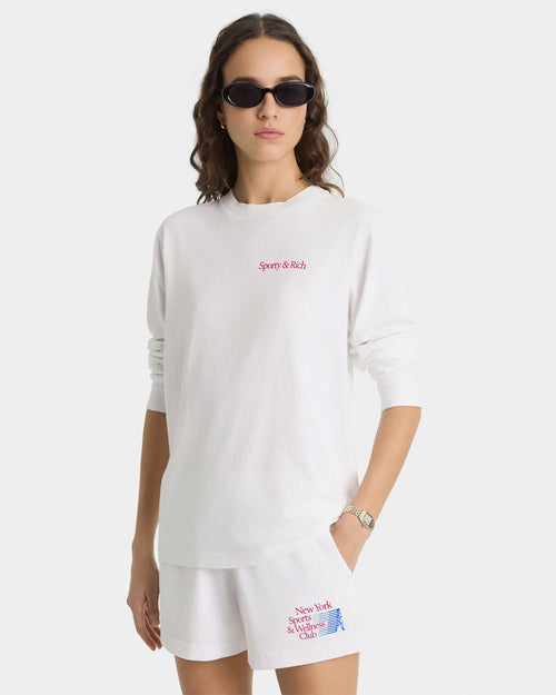 NY MOTION DISCO SHORT / WHITE