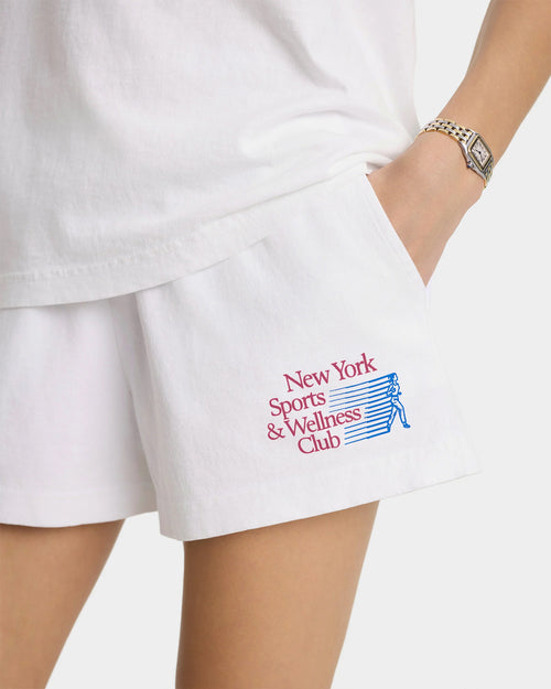 NY MOTION DISCO SHORT / WHITE