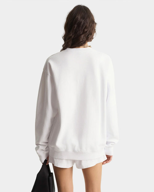 RUN CLUB CREWNECK / WHITE