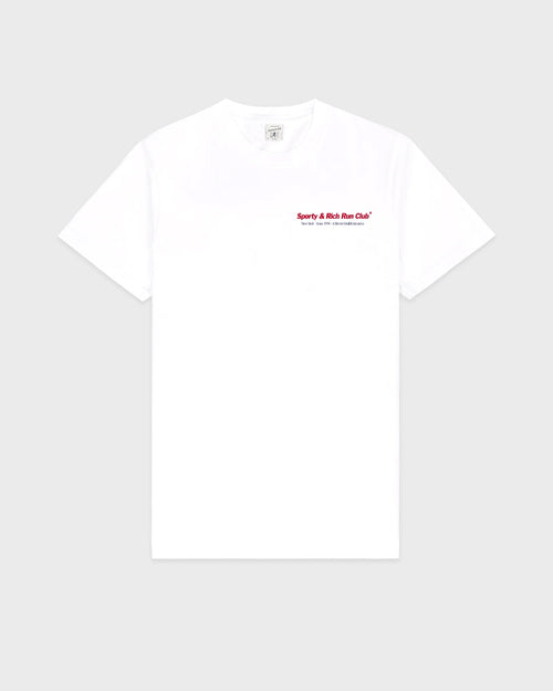 RUN CLUB T-SHIRT / WHITE