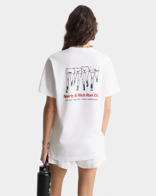 RUN CLUB T-SHIRT / WHITE