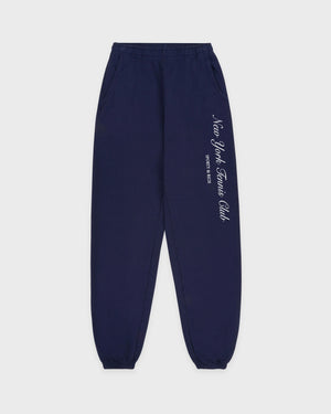 NY TENNIS CLUB SWEATPANT / DARK NAVY