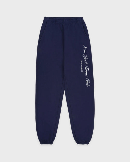 NY TENNIS CLUB SWEATPANT / DARK NAVY