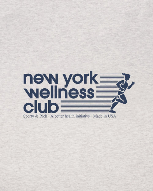 USA WELLNESS CLUB CREWNECK / HEATHER GRAY