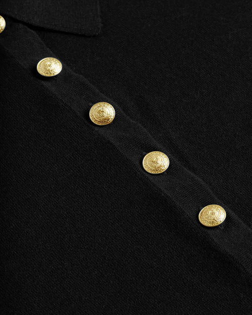 STERLING SWEATER / BLACK / GOLD