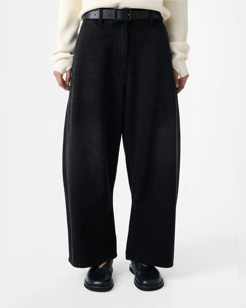 CHALCO DENIM PANT / WASHED BLACK