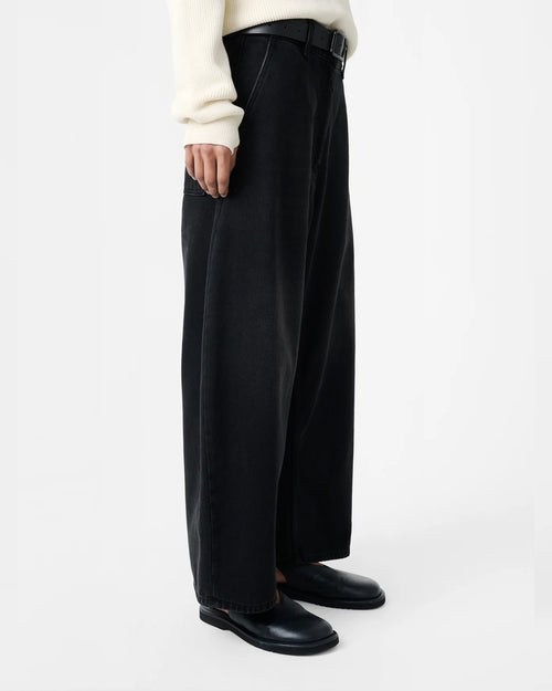 CHALCO DENIM PANT / WASHED BLACK