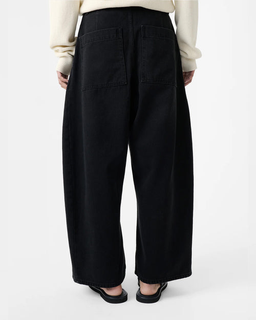 CHALCO DENIM PANT / WASHED BLACK