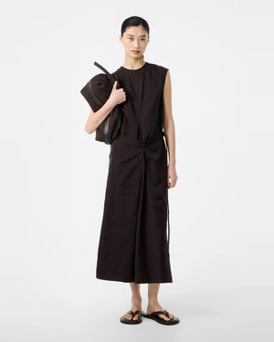 VERVE DRESS / COCOA
