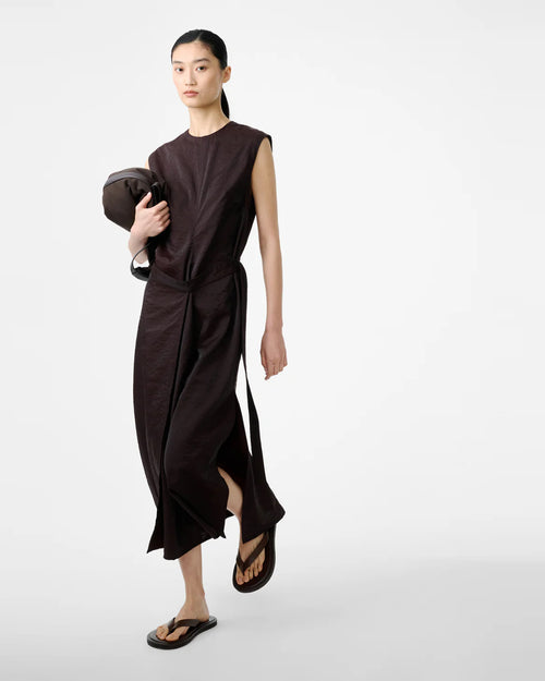 VERVE DRESS / COCOA