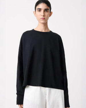 LOOP LONG SLEEVE T-SHIRT / BLACK