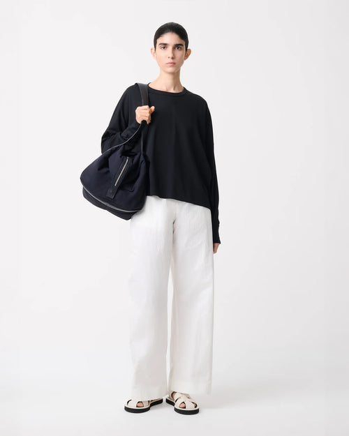 LOOP LONG SLEEVE T-SHIRT / BLACK