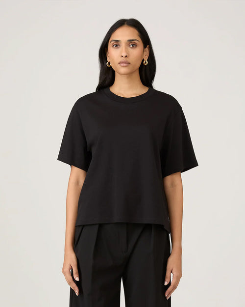 BOXY T-SHIRT / BLACK