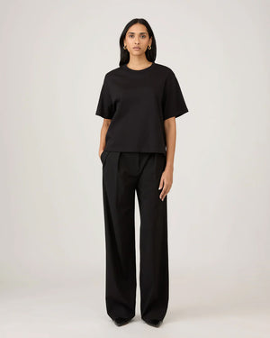 BOXY T-SHIRT / BLACK