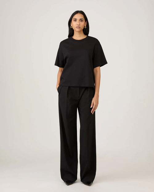 BOXY T-SHIRT / BLACK