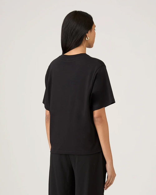 BOXY T-SHIRT / BLACK