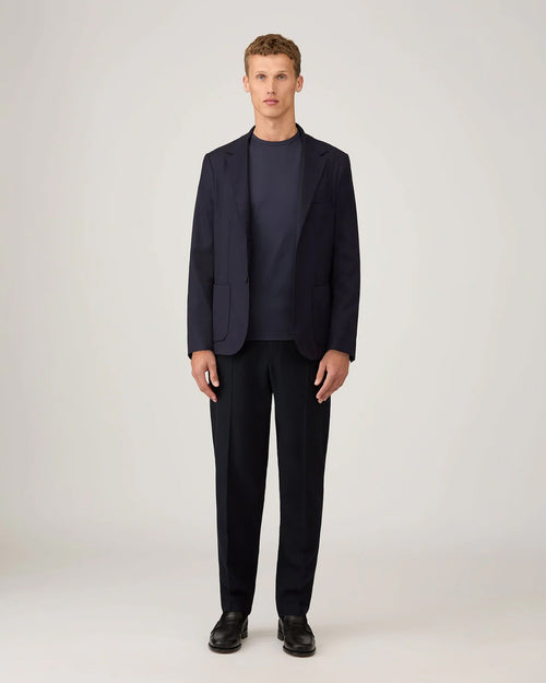 CLASSIC CREW NECK T-SHIRT / NAVY