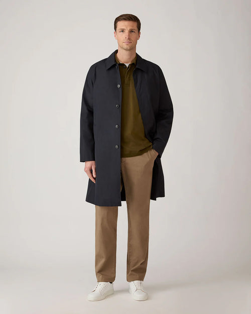 COTTON DRAWSTRING TROUSER / DARK STONE
