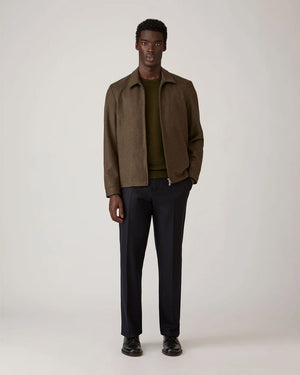 EXTRA-FINE MERINO JUMPER / LODEN GREEN