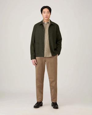 FINE CORD SHIRT / FOG
