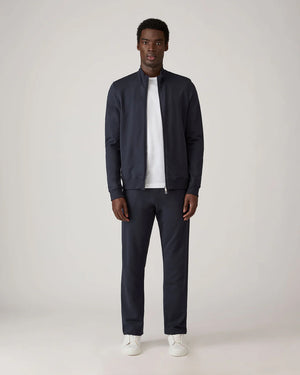 SUPIMA LOOPBACK ZIP SWEATSHIRT / MIDNIGHT NAVY