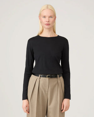 LONG SLEEVE CLASSIC T-SHIRT / BLACK