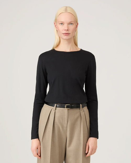LONG SLEEVE CLASSIC T-SHIRT / BLACK