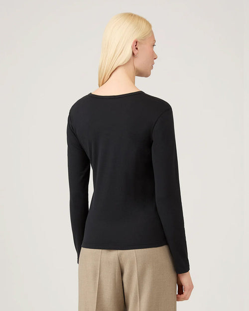 LONG SLEEVE CLASSIC T-SHIRT / BLACK