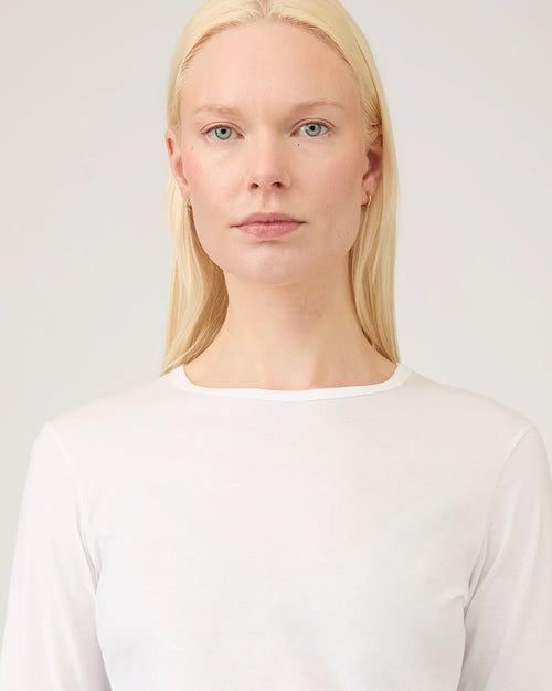 LONG SLEEVE CLASSIC T-SHIRT / WHITE