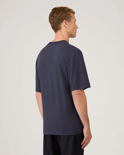 HEAVY WEIGHT OVERSIZED T-SHIRT / NAVY