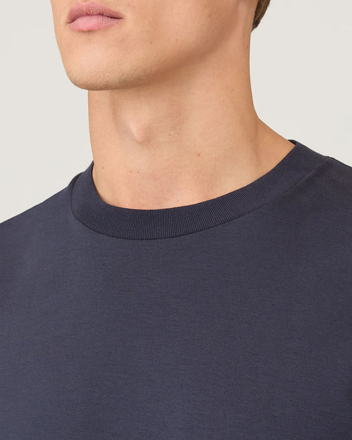 HEAVY WEIGHT OVERSIZED T-SHIRT / NAVY