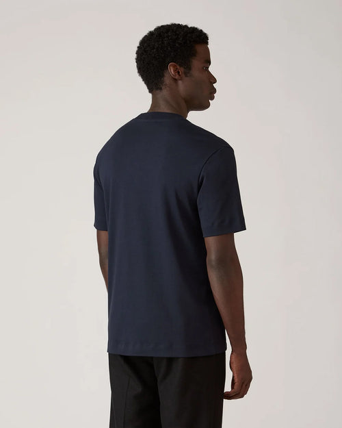 RELAXED FIT HEAVYWEIGHT T-SHIRT / NAVY