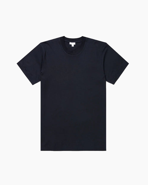 RELAXED FIT HEAVYWEIGHT T-SHIRT / NAVY
