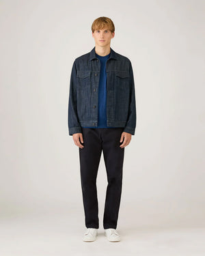 RIVIERA MIDWEIGHT T-SHIRT / REAL INDIGO