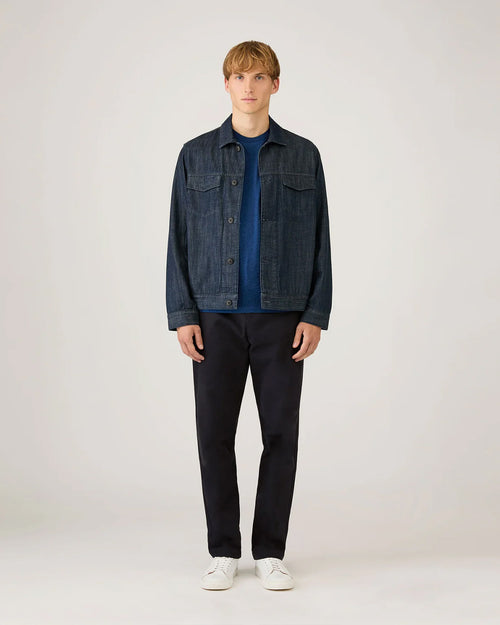 RIVIERA MIDWEIGHT T-SHIRT / REAL INDIGO
