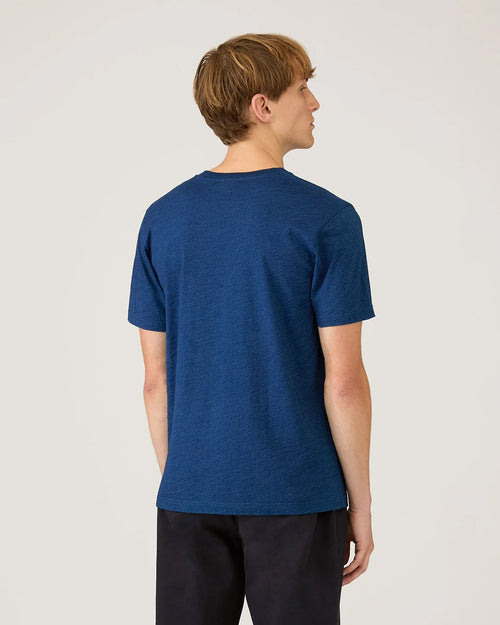 RIVIERA MIDWEIGHT T-SHIRT / REAL INDIGO