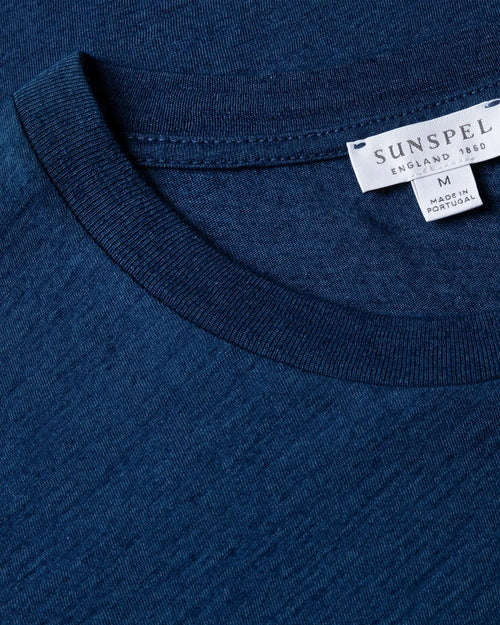 RIVIERA MIDWEIGHT T-SHIRT / REAL INDIGO