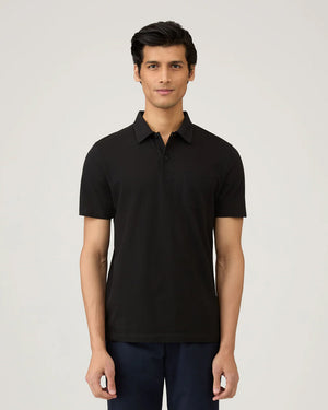 RIVIERA POLO SHIRT / BLACK