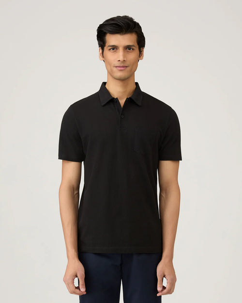 RIVIERA POLO SHIRT / BLACK