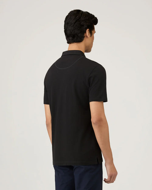RIVIERA POLO SHIRT / BLACK