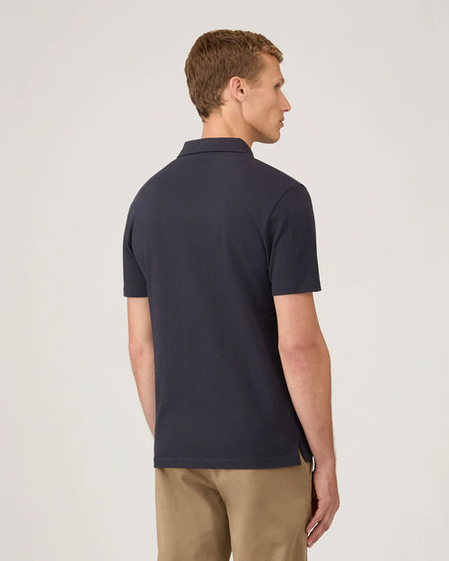 RIVIERA POLO SHIRT / NAVY