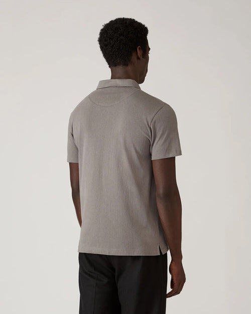 RIVIERA POLO SHIRT / SMOKE