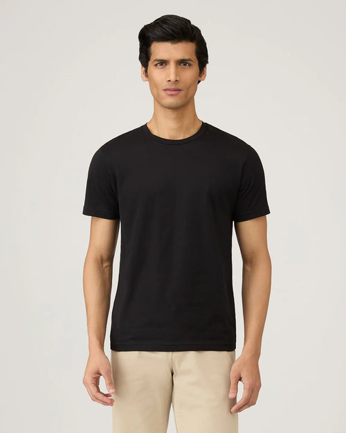 RIVIERA MIDWEIGHT T-SHIRT / BLACK