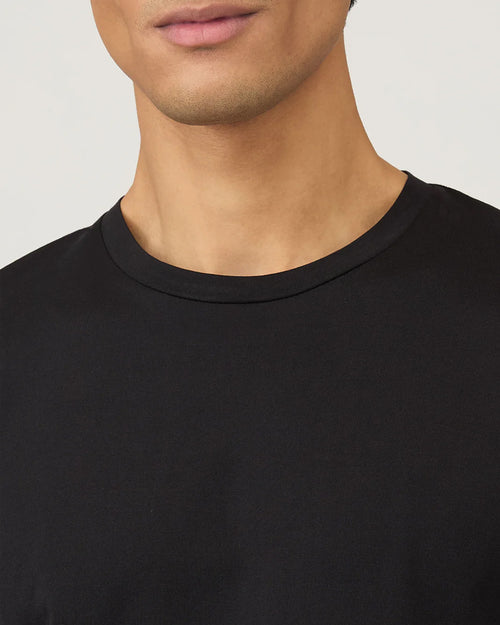 RIVIERA MIDWEIGHT T-SHIRT / BLACK