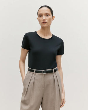 SHORT SLEEVE CLASSIC T-SHIRT / BLACK