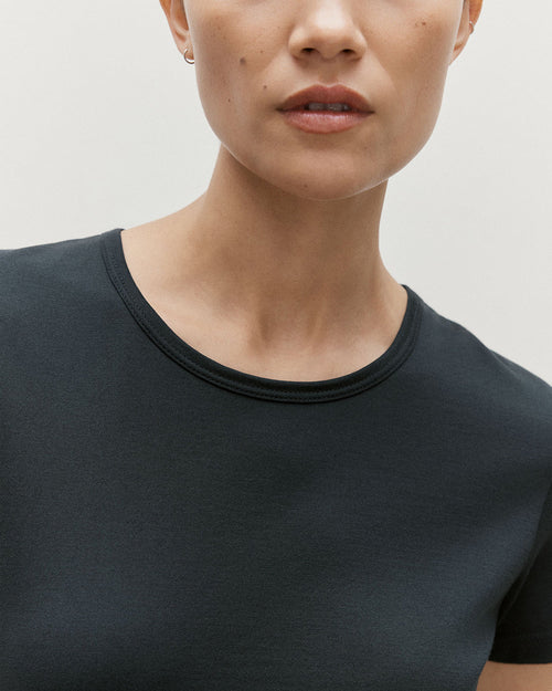 SHORT SLEEVE CLASSIC T-SHIRT / BLACK