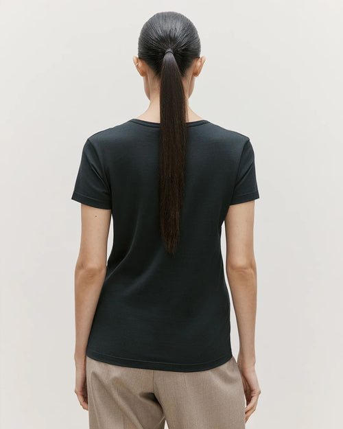 SHORT SLEEVE CLASSIC T-SHIRT / BLACK