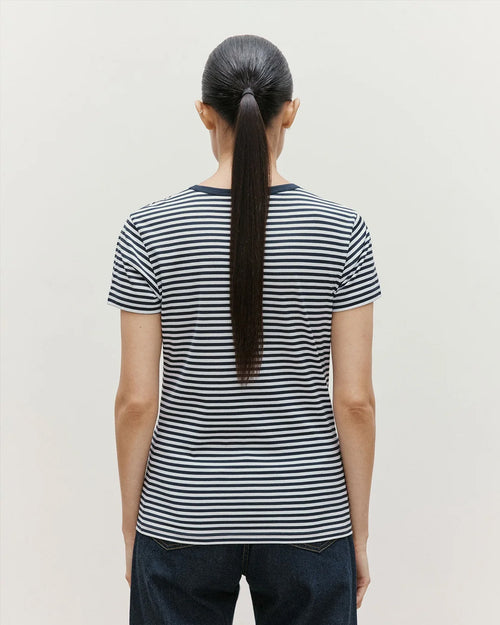 S/S CLASSIC T-SHIRT / WHITE NAVY