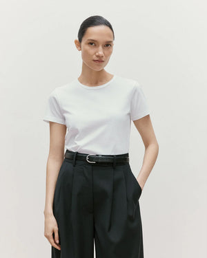SHORT SLEEVE CLASSIC T-SHIRT / WHITE
