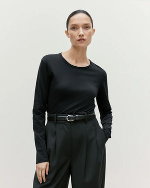LONG SLEEVE CLASSIC T-SHIRT / BLACK
